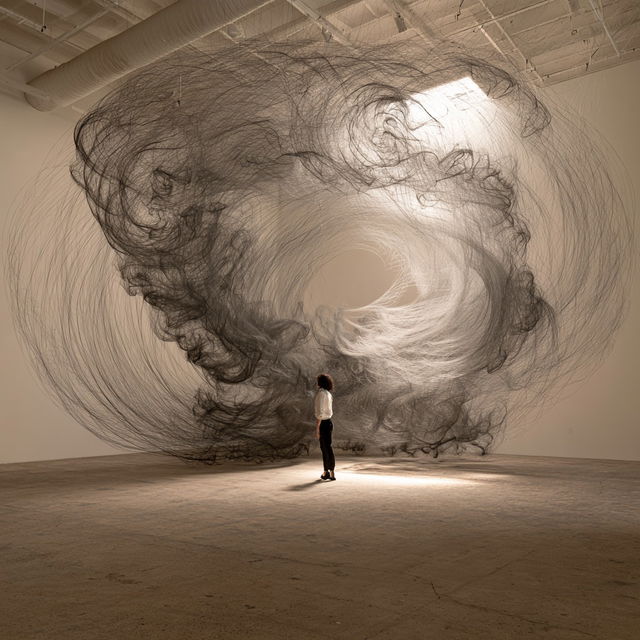 Tony Orrico style, Midjourney V8.2, render 4 of 4