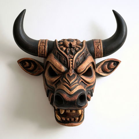 Torito mask style (Genres), Midjourney V8.2