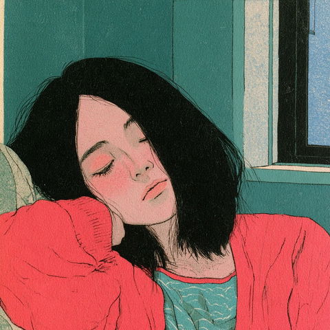 Toshio Saeki style (Illustrators), Midjourney V8.2