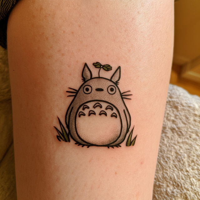 Totoro style, Midjourney V8.2, render 2 of 4