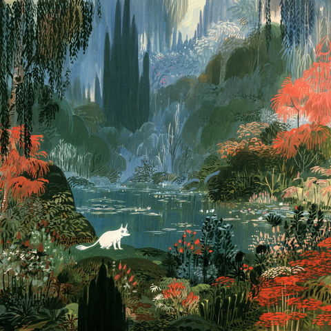 Tove Jansson style (Illustrators), Midjourney V8.2