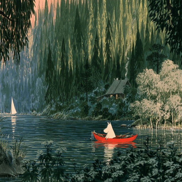 Tove Jansson style, Midjourney V8.2, render 4 of 4