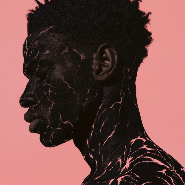 Toyin Ojih Odutola style, Midjourney V8.2, render 4 of 4