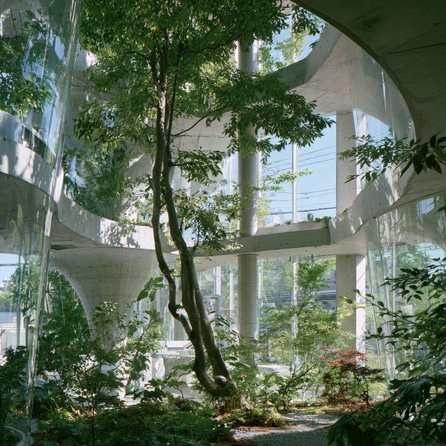 Toyo Ito style, Midjourney V8.2, render 3 of 4