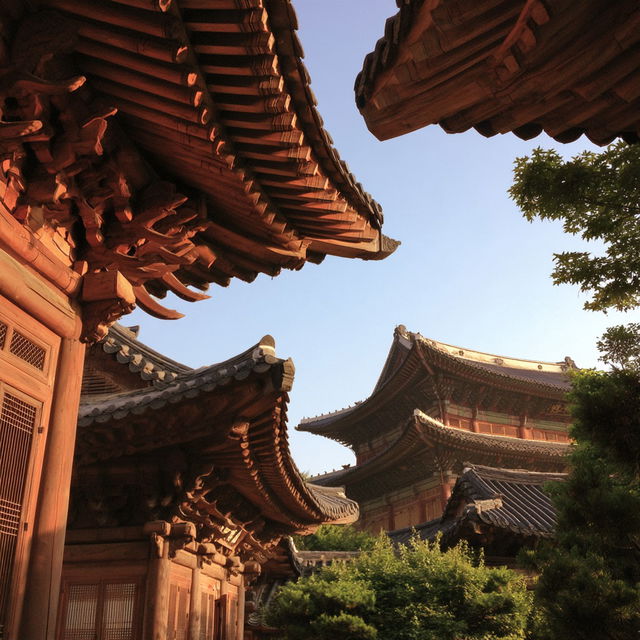 Traditional Korean architecture style, Midjourney V8.2, render 4 of 4