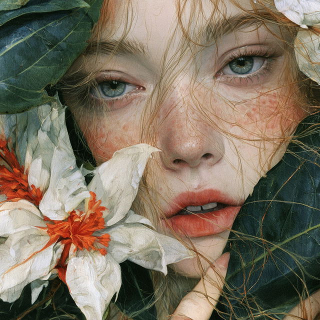Tran Nguyen style, Midjourney V8.2, render 2 of 4