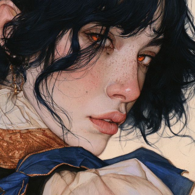 Tran Nguyen style, Midjourney V8.2, render 4 of 4