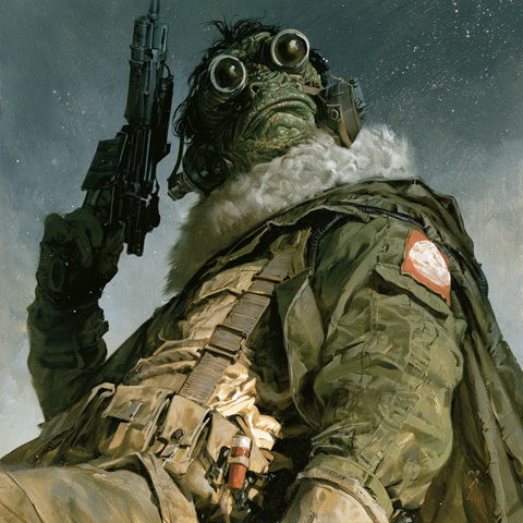 Travis Charest style (Illustrators), Midjourney V8.2