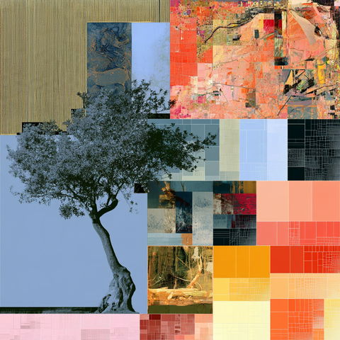 Treemap style (Techniques), Midjourney V8.2