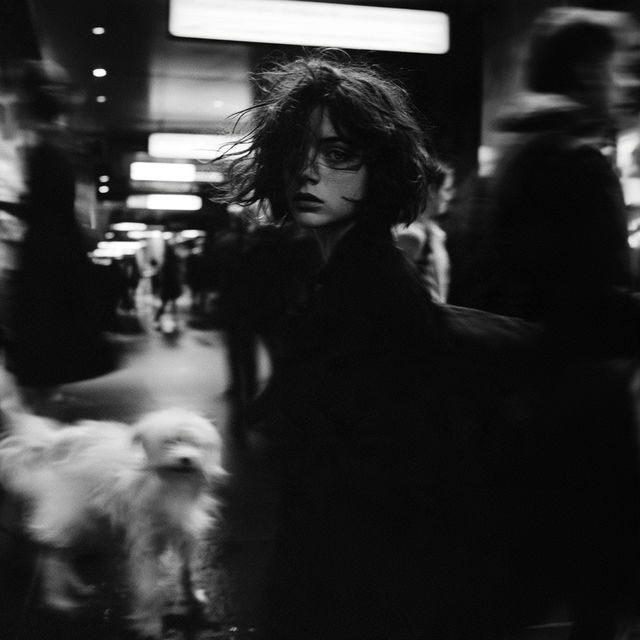 Trent Parke style, Midjourney V8.2, render 2 of 4