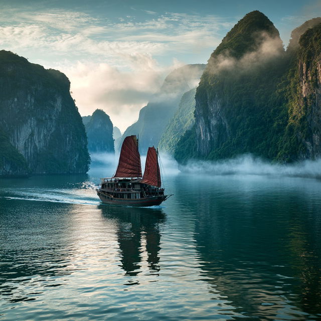 Trey Ratcliff style, Midjourney V8.2, render 4 of 4