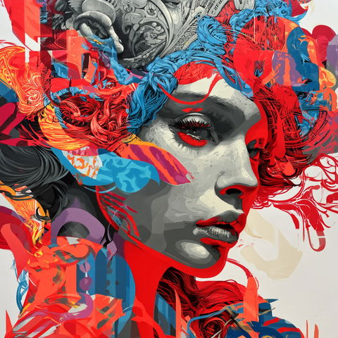 Tristan Eaton style (Street artists), Midjourney V8.2