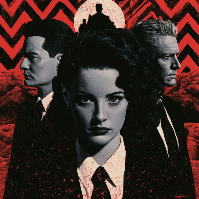 Twin Peaks style, Midjourney V8.2, render 3 of 4