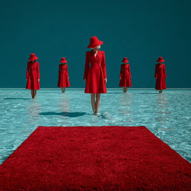 Tyler Shields style, Midjourney V8.2, render 4 of 4