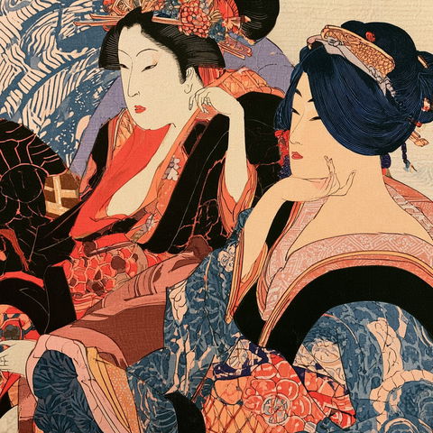 Ukiyo-e style (Techniques), Midjourney V8.2