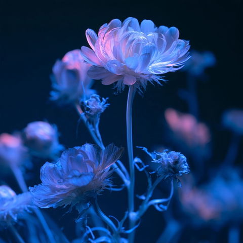 Ultraviolet photography style (Techniques), Midjourney V8.2