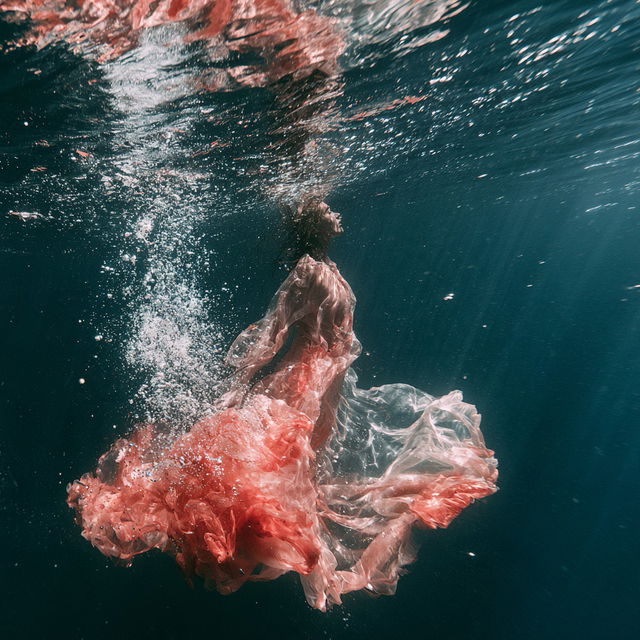 Underwater photography style, Midjourney V8.2, render 1 of 4