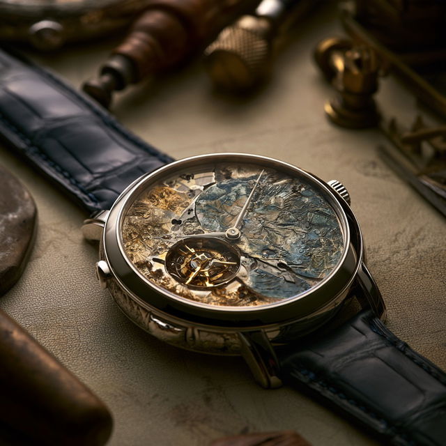 Vacheron Constantin style, Midjourney V8.2, render 1 of 4