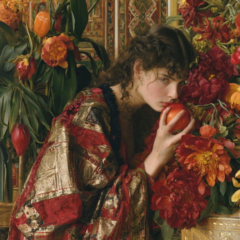 Valentine Cameron Prinsep style (Painters), Midjourney V8.2