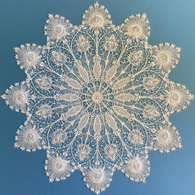 Vamberk lace style, Midjourney V8.2, render 2 of 4