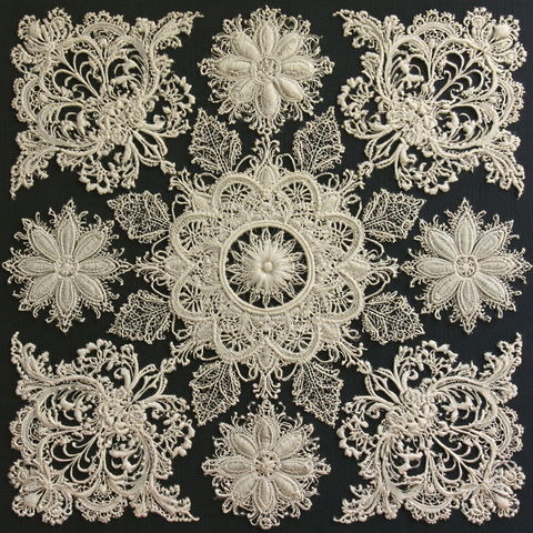Vamberk lace style (Techniques), Midjourney V8.2