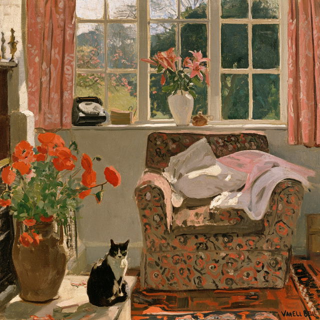 Vanessa Bell style, Midjourney V8.2, render 2 of 4