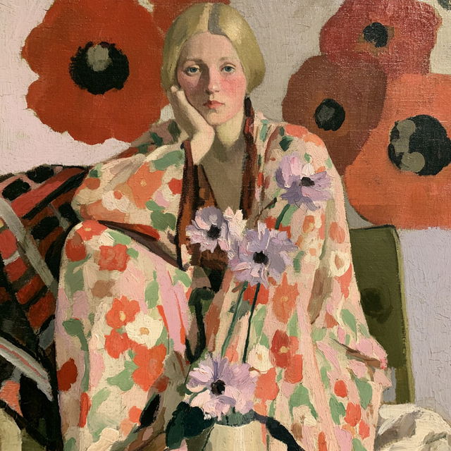 Vanessa Bell style, Midjourney V8.2, render 4 of 4