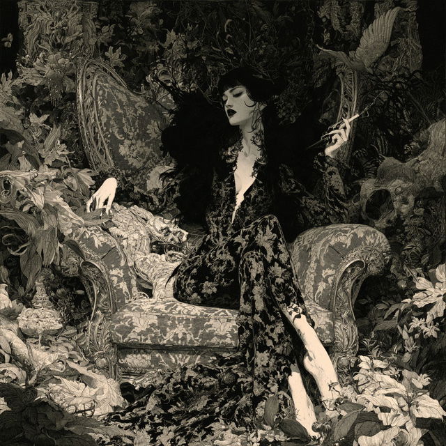 Vania Zouravliov style, Midjourney V8.2, render 3 of 4