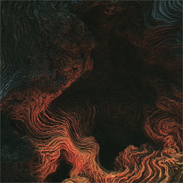 Vermiculation texture style, Midjourney V8.2, render 4 of 4