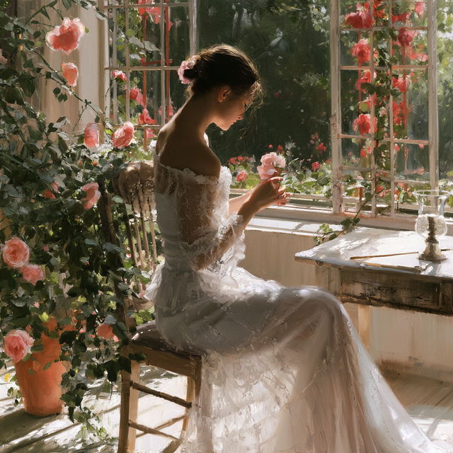 Vicente Romero Redondo style, Midjourney V8.2, render 2 of 4