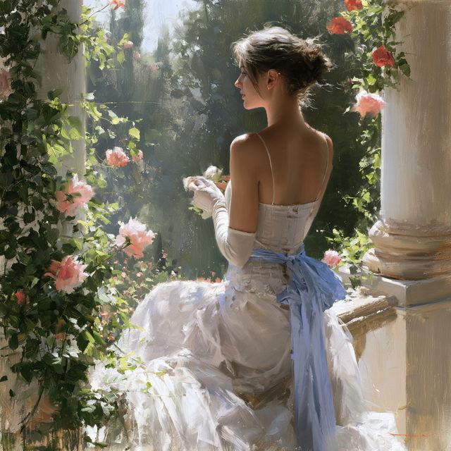 Vicente Romero Redondo style, Midjourney V8.2, render 1 of 4