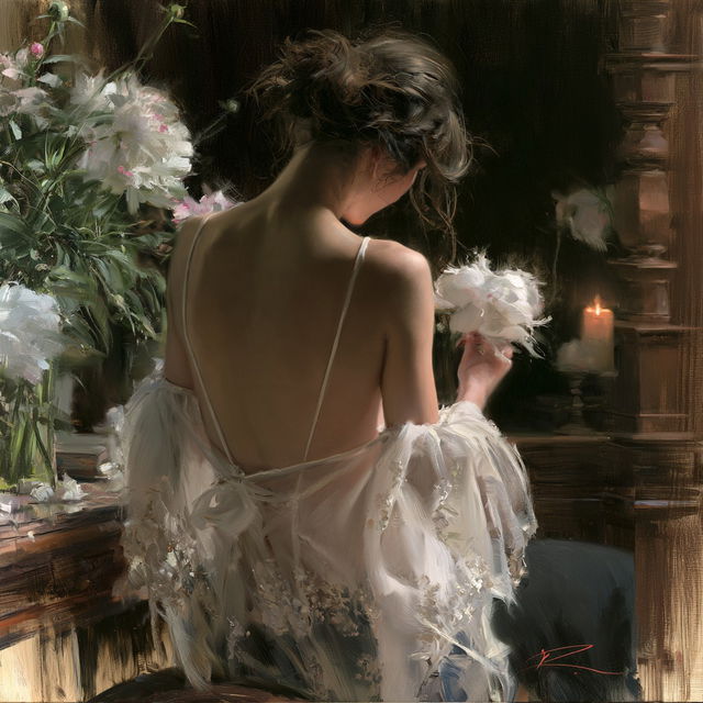 Vicente Romero Redondo style, Midjourney V8.2, render 3 of 4