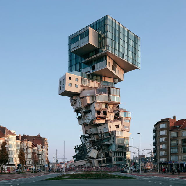Victor Enrich style, Midjourney V8.2, render 4 of 4