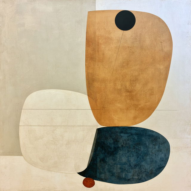 Victor Pasmore style, Midjourney V8.2, render 3 of 4