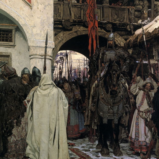 Viktor Vasnetsov style, Midjourney V8.2, render 4 of 4
