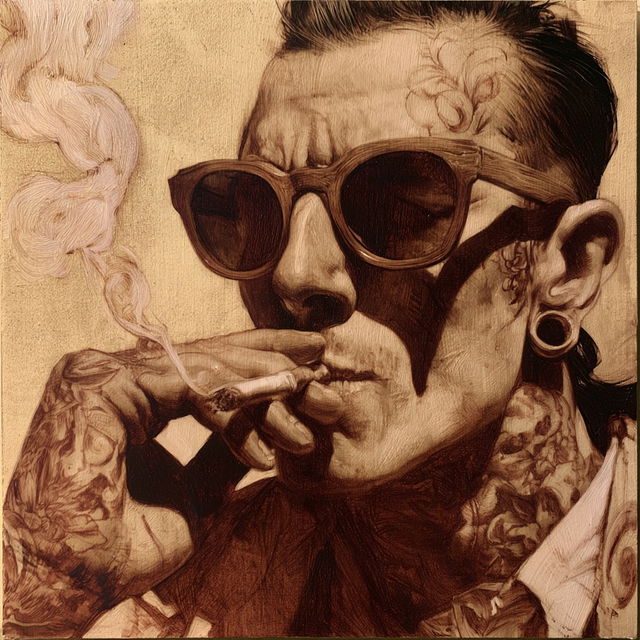 Vincent Castiglia style, Midjourney V8.2, render 1 of 4