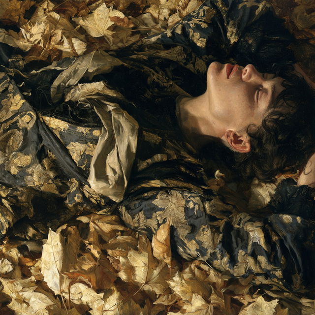 Vincent Desiderio style, Midjourney V8.2, render 3 of 4