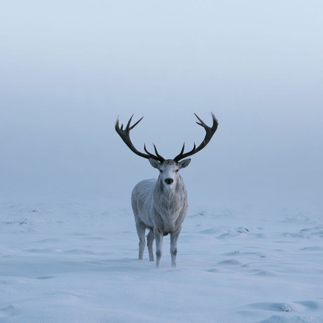 Vincent Munier style, Midjourney V8.2, render 4 of 4