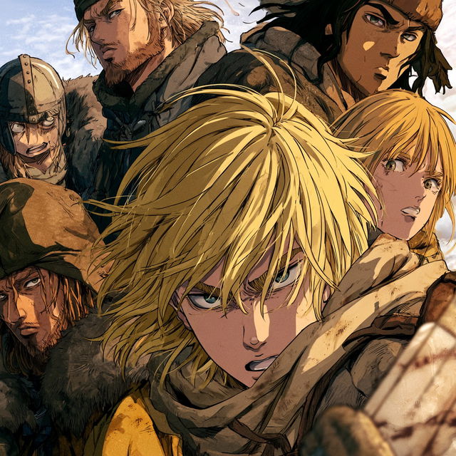 Vinland Saga style, Midjourney V8.2, render 4 of 4