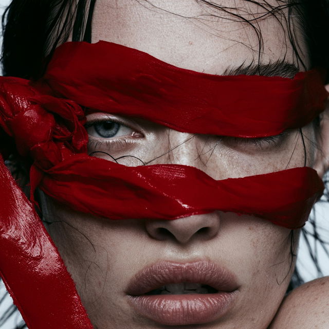 Vinoodh Matadin style, Midjourney V8.2, render 3 of 4