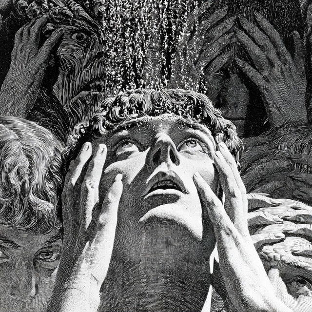 Virgil Finlay style, Midjourney V8.2, render 1 of 4