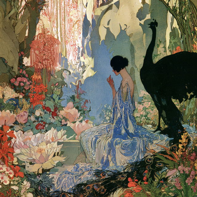 Virginia Frances Sterrett style, Midjourney V8.2, render 4 of 4