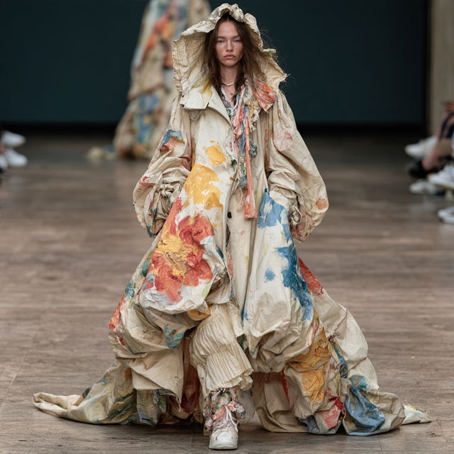 Vivienne Westwood style, Midjourney V8.2, render 2 of 4