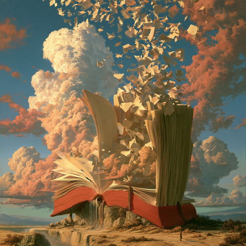 Vladimir Kush style (Painters), Midjourney V8.2