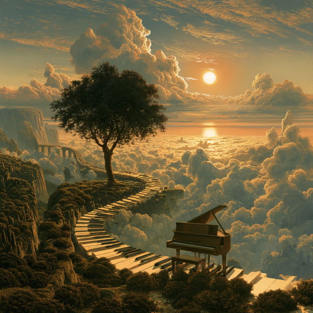Vladimir Kush style, Midjourney V8.2, render 4 of 4