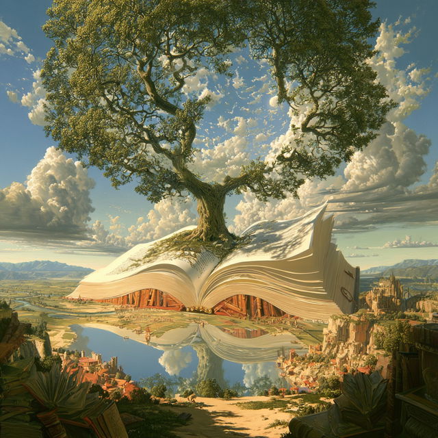 Vladimir Kush style, Midjourney V8.2, render 3 of 4