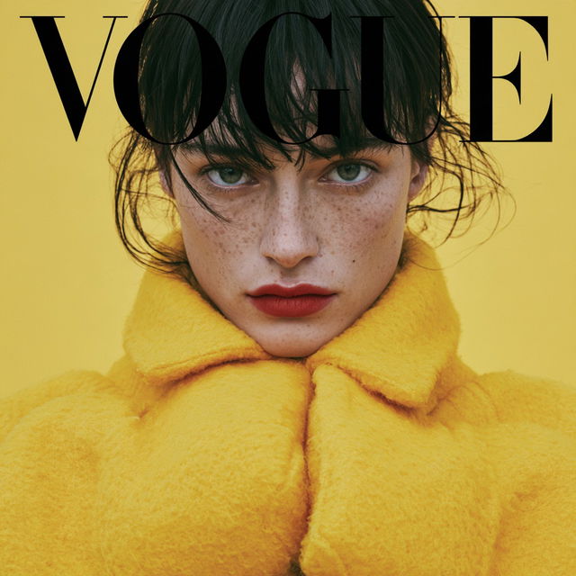 Vogue magazine style, Midjourney V8.2, render 2 of 4