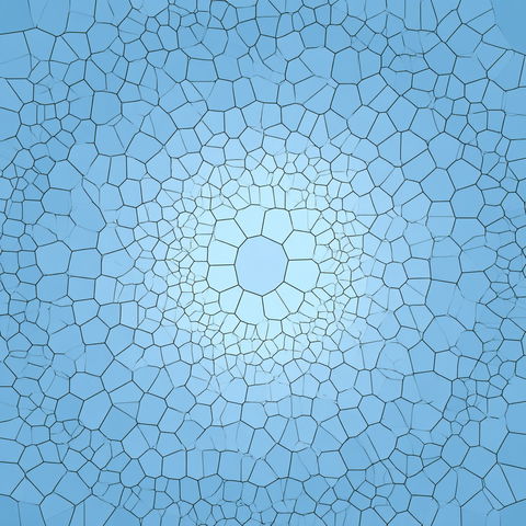 Voronoi diagram style (Techniques), Midjourney V8.2