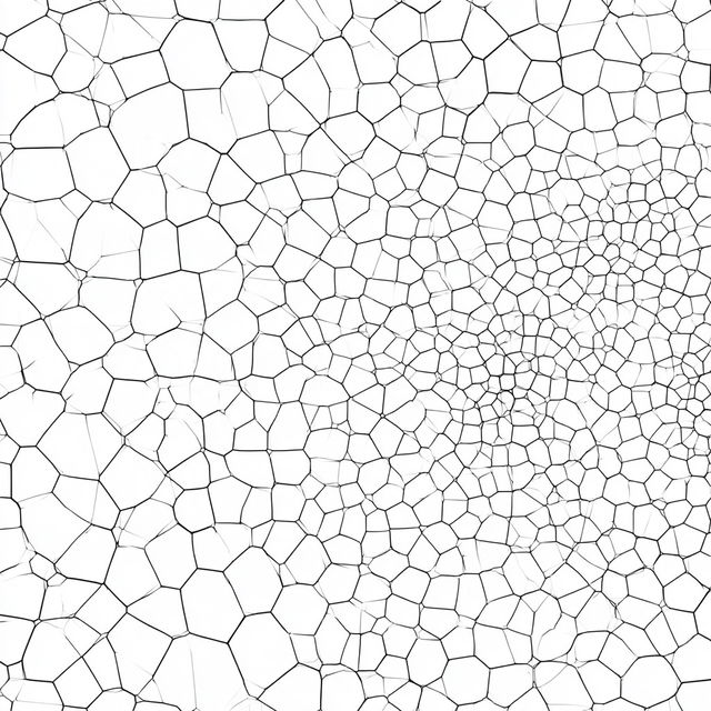 Voronoi diagram style, Midjourney V8.2, render 4 of 4