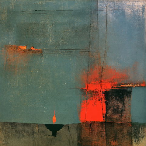 VS Gaitonde style (Painters), Midjourney V8.2